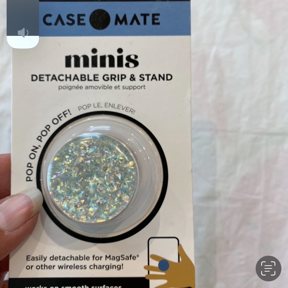 Pencil purse pouches Pop socket Iridescent Patches Unicorn & Good Vibes NWT - Picture 10 of 12